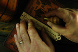 Leather vintage ruler