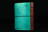 Mondrian leather journal Travelers notebook cover, a5, passport, and many more sizes