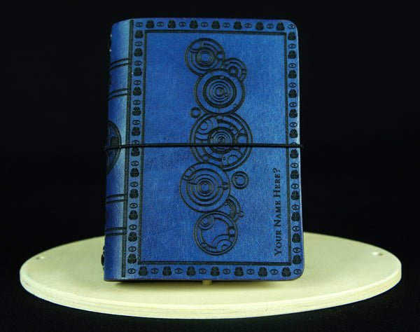 The Doctors Name leather journal Travelers notebook cover, a5, and many more sizes