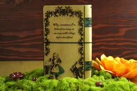 Alice in Wonderland Travelers notebook cover, a5, and many more sizes